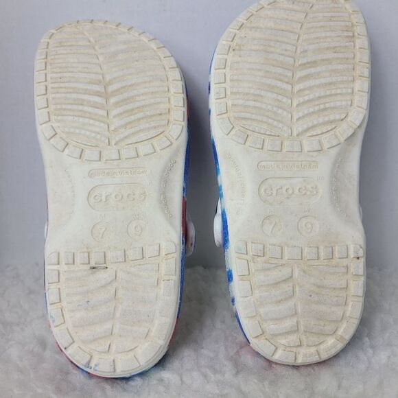 Crocs Disney Mickey Mouse Tie-Dye Americana Unisex Clogs - Picture 9 of 9